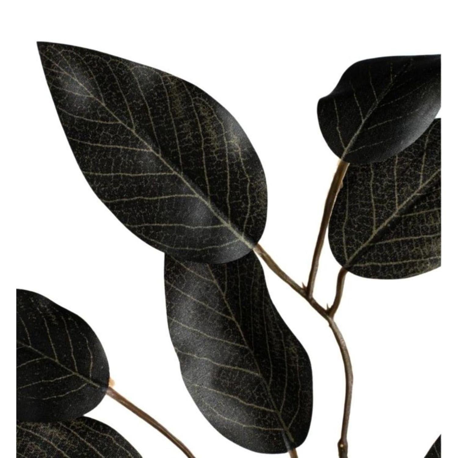 Shop For 23" Silk Ficus Spray: Black (Set of 12)