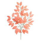 Shop For 23" Silk Ficus Spray: Coral (Set of 12)