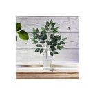 Shop For 23" Silk Ficus Spray: Green (Set of 12)