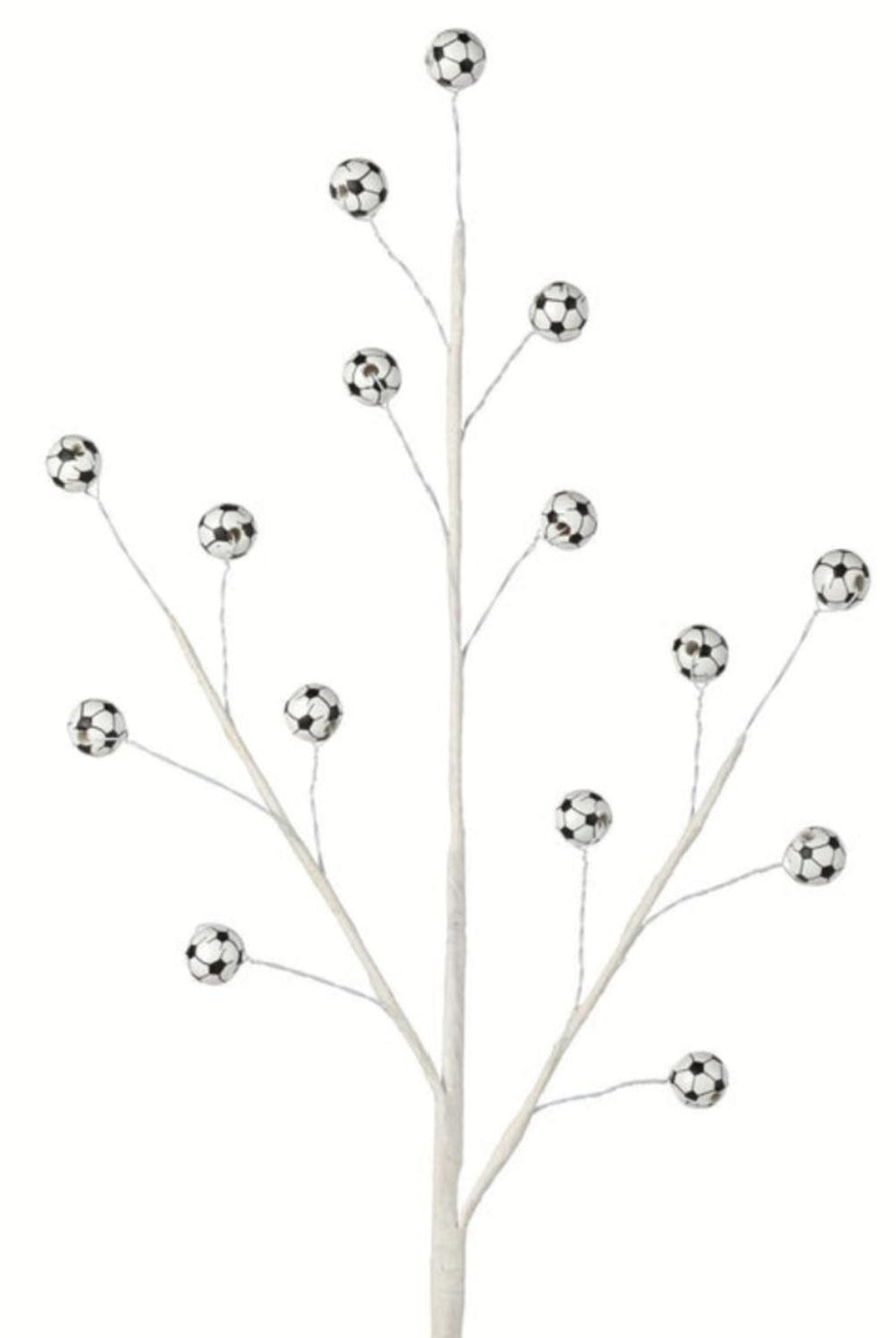 23" Wood Bead Sports Ball Spray: Soccer