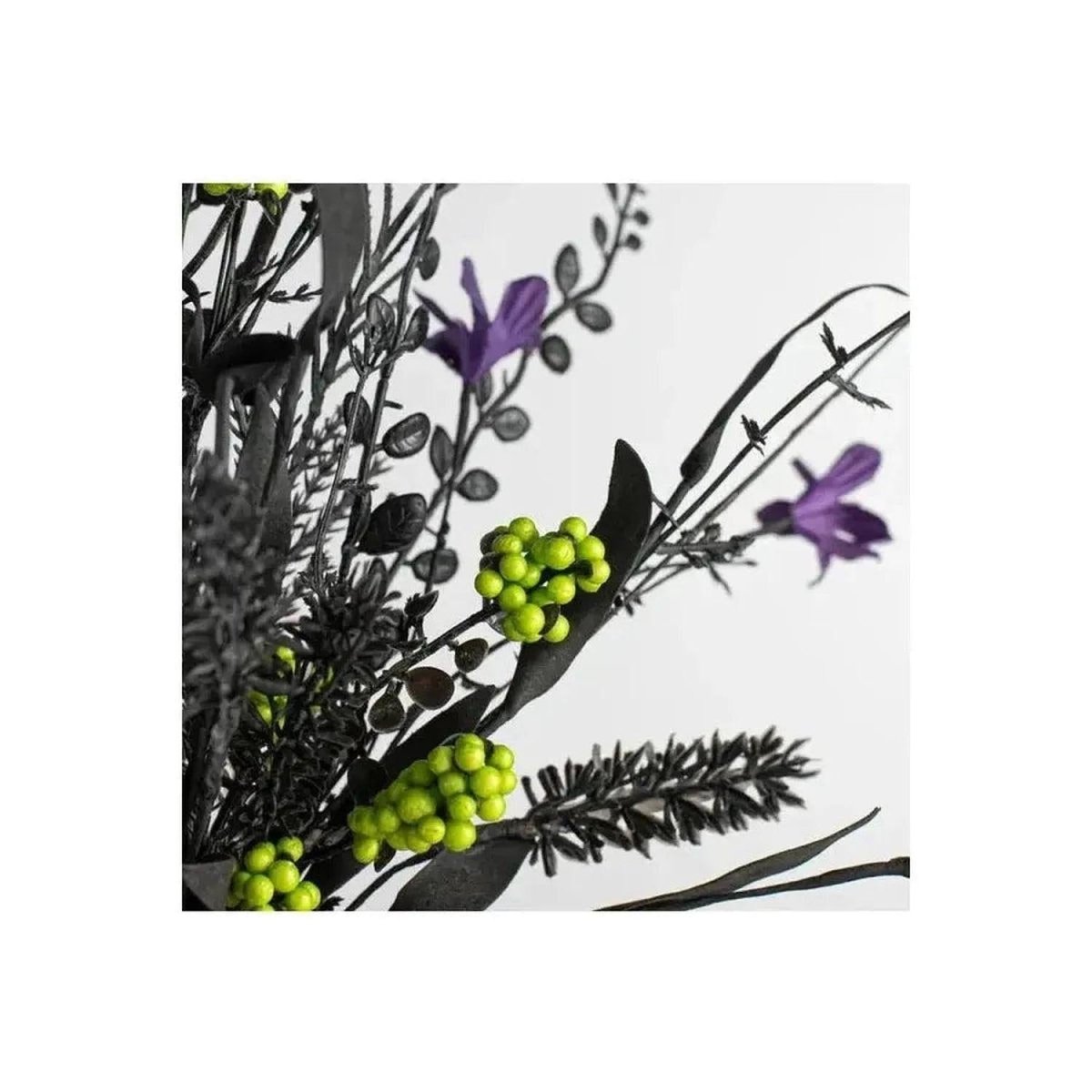 Shop For 24" Filler & Berry Spray: Purple/Lime/Black