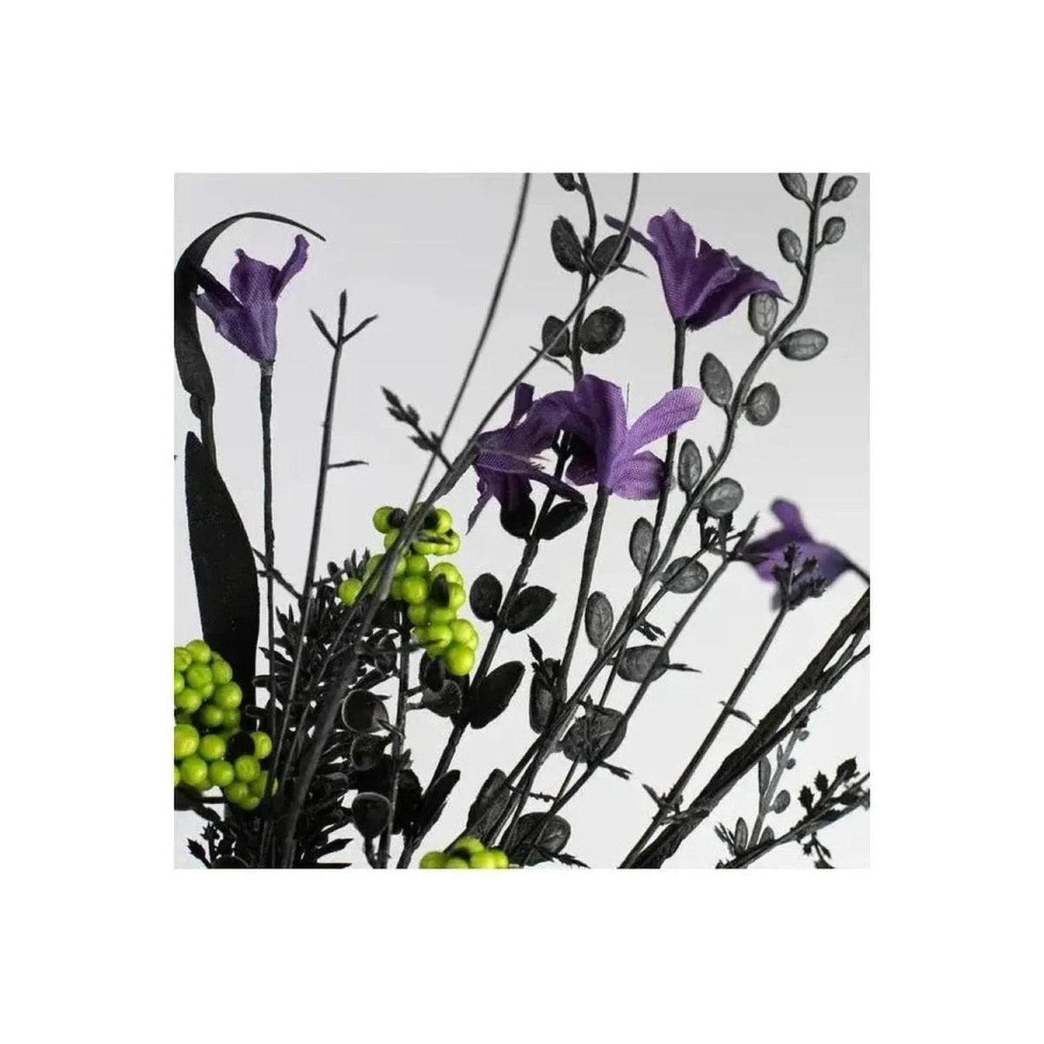 Shop For 24" Filler & Berry Spray: Purple/Lime/Black