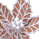 Shop For 24” Gingerbread Poinsettia Stem at Michelle's aDOORable Creations