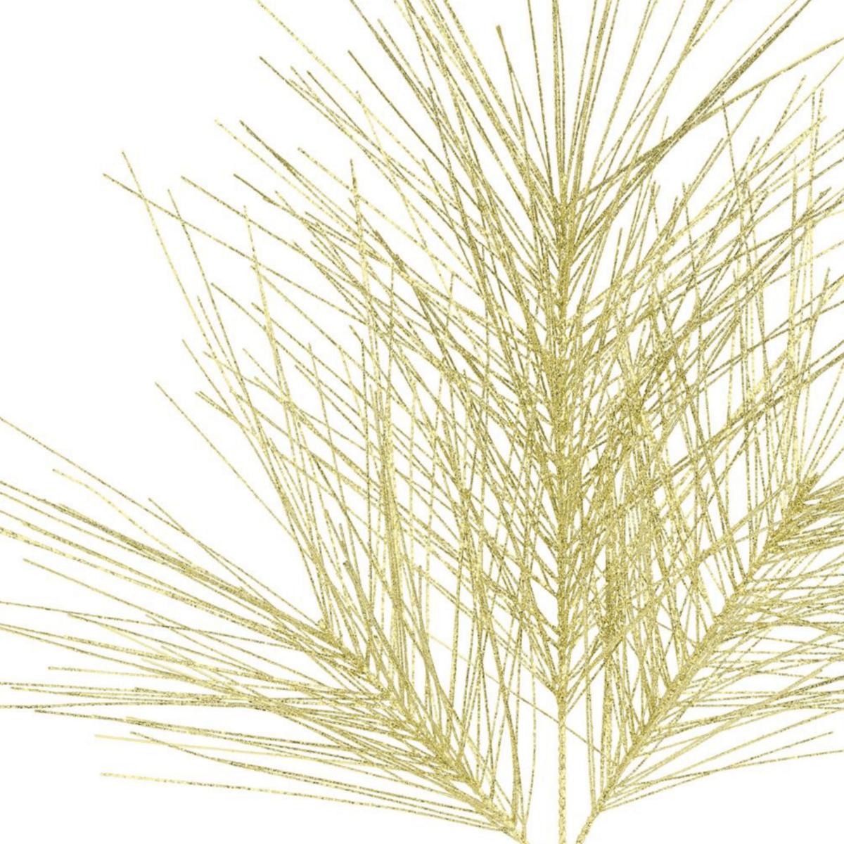 Shop For 24" Glitter Pine Pick: Champagne