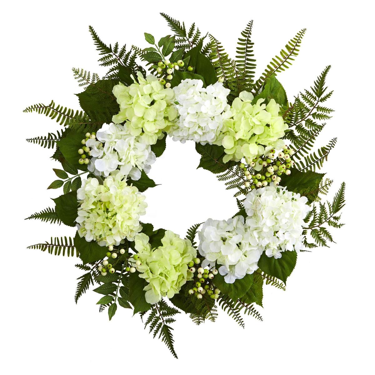 Shop For 24” Hydrangea Berry Wreath