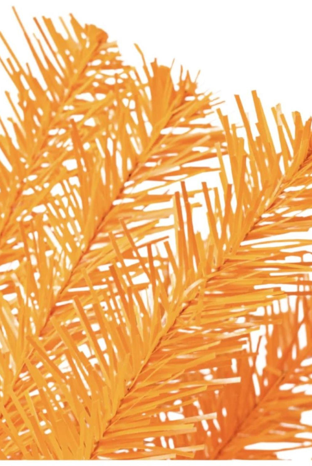 24" Pine Teardrop Swag, 55 Tips: Orange