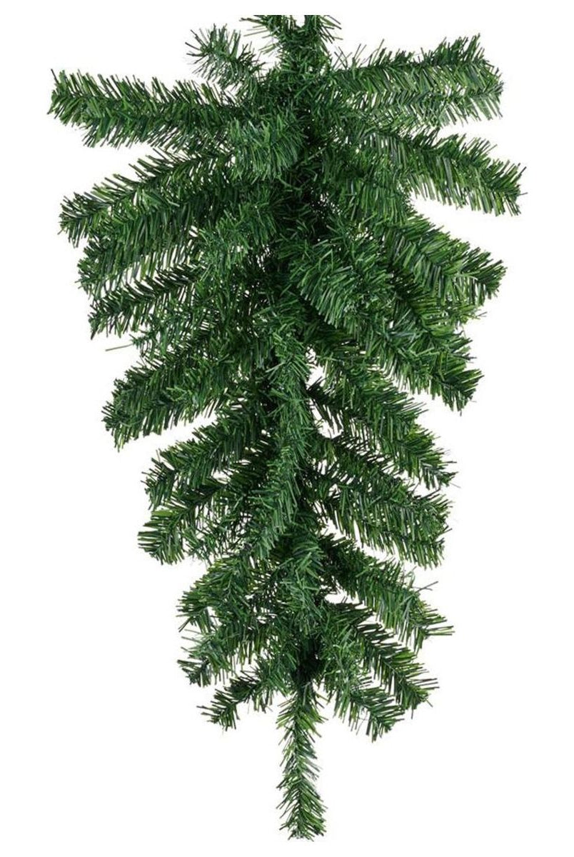 Shop For 24" Pine Teardrop Swag, 55 Tips: Two - Tone Green