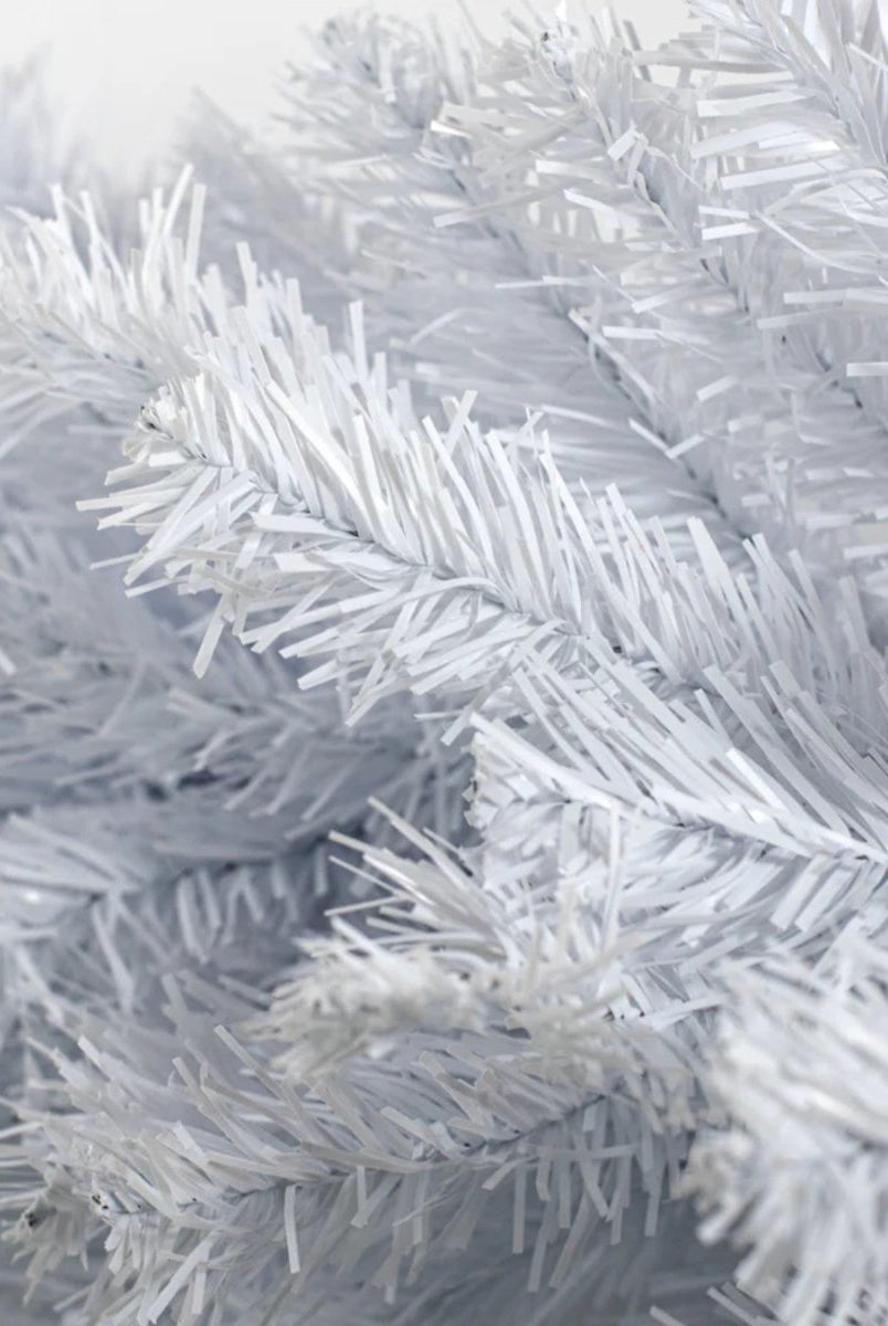 Shop For 24" Pine Teardrop Swag, 55 Tips: White