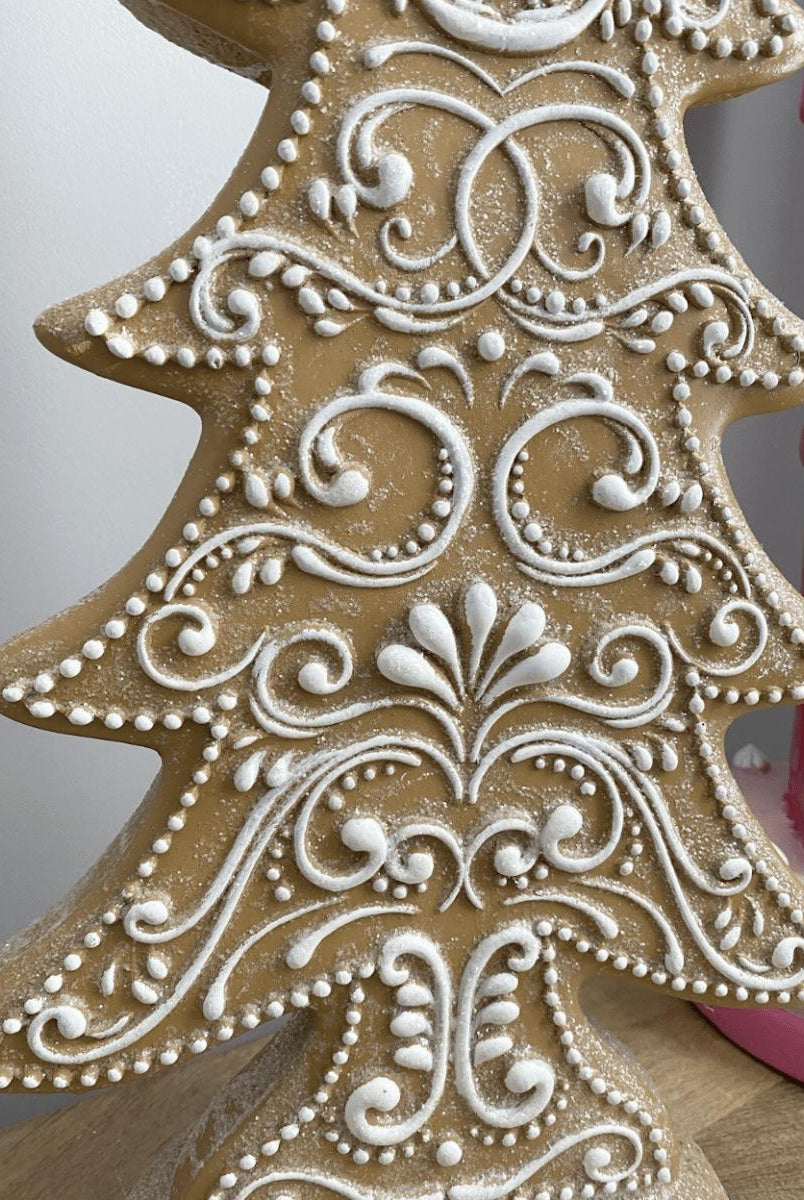 Shop For 24" Resin Gingerbread Tree