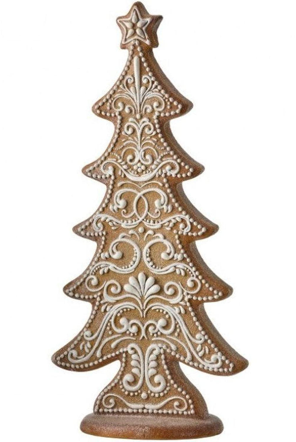 24" Resin Gingerbread Tree