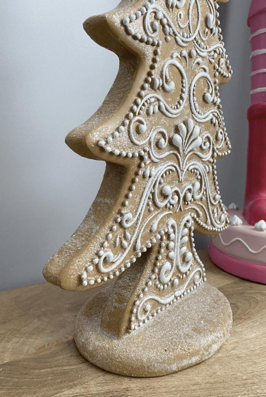 24" Resin Gingerbread Tree