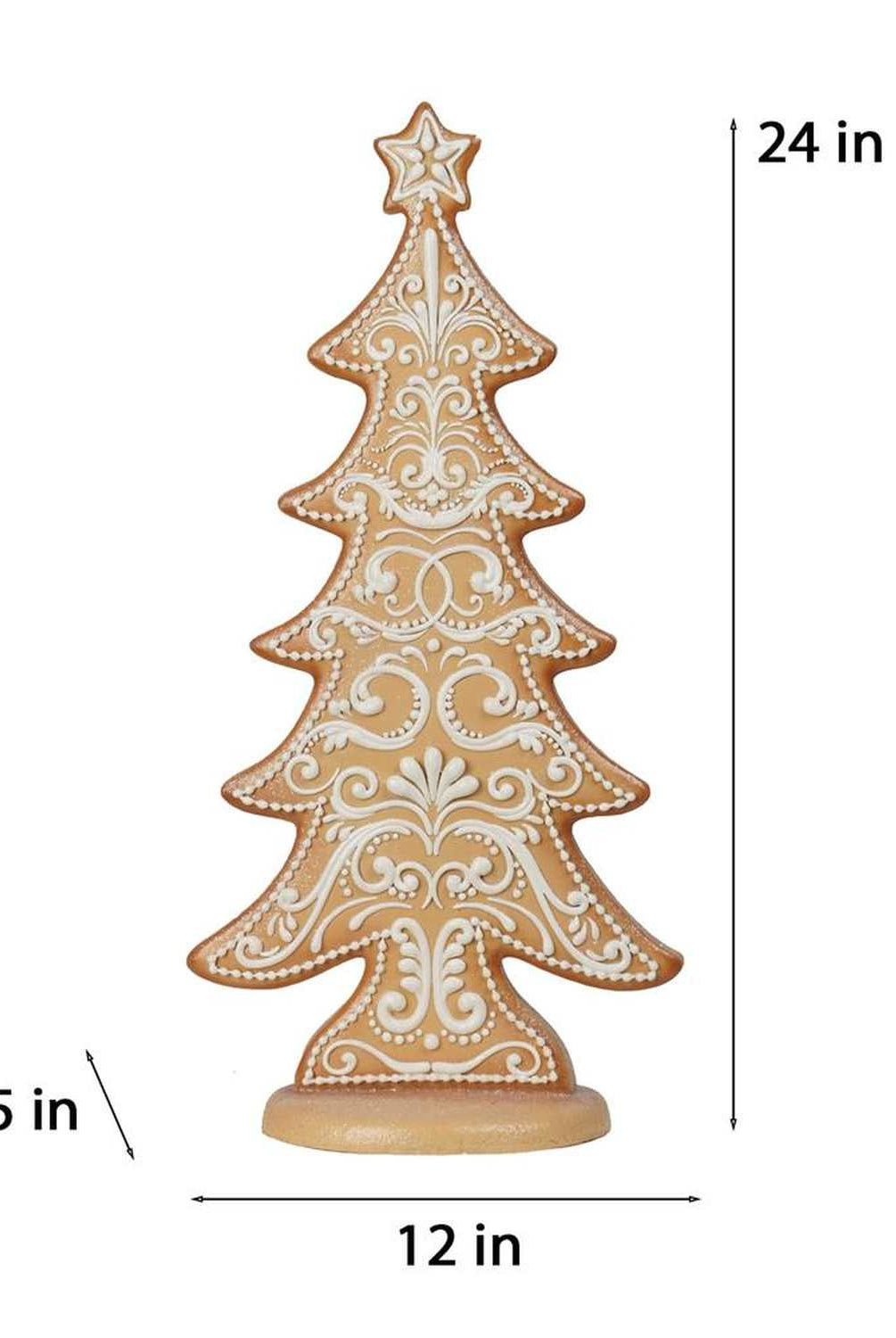 Shop For 24" Resin Gingerbread Tree