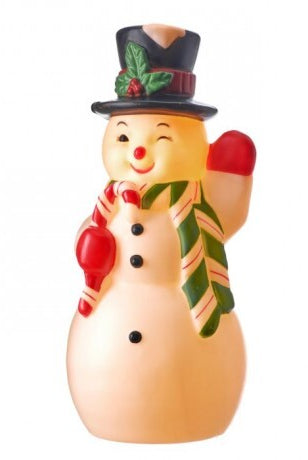 Shop For 24" Retro Plastic Outdoor Snowman