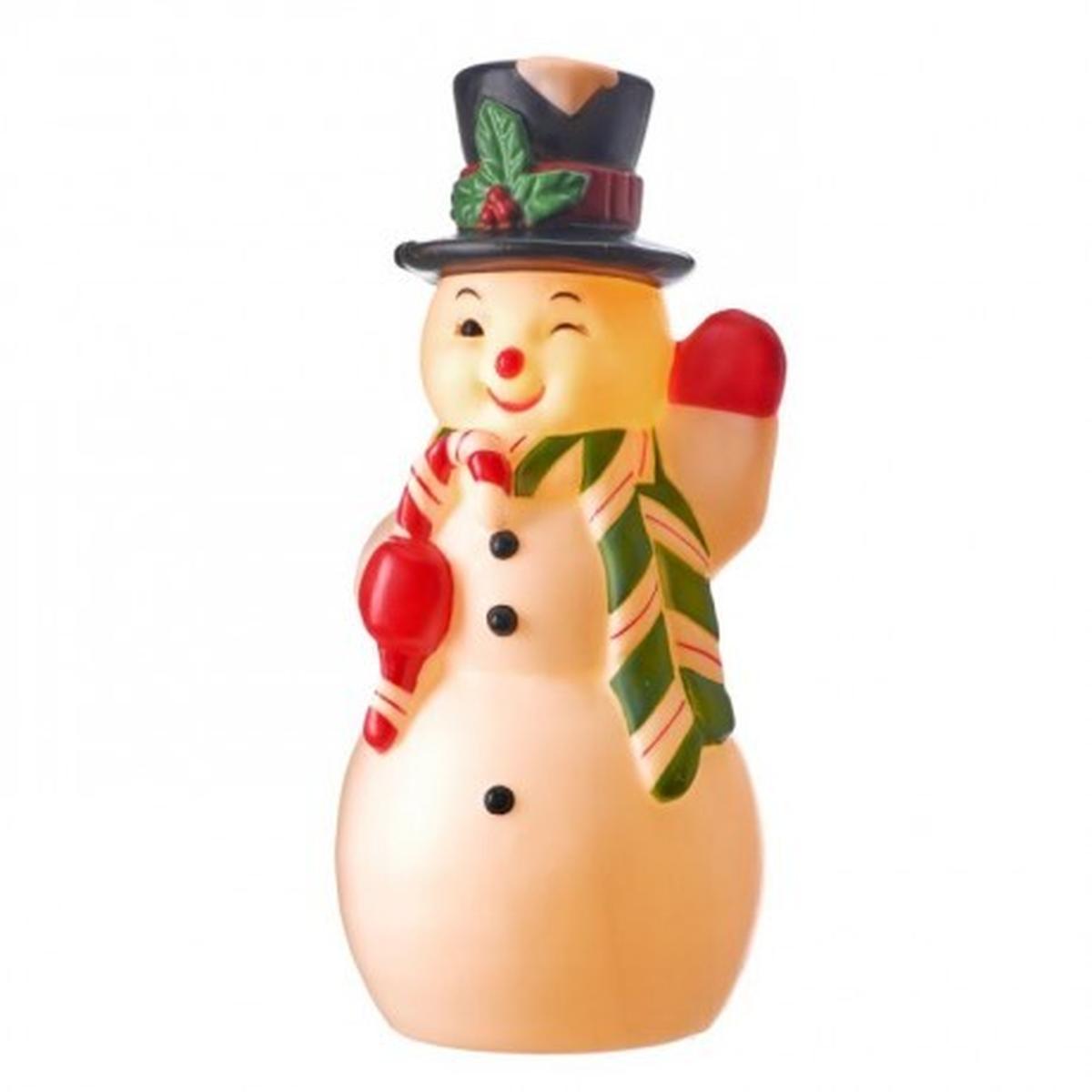 Shop For 24" Retro Plastic Outdoor Snowman