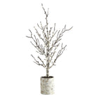 Shop For 24” Snowed Twig Artificial Christmas Tree in Decorative Planter