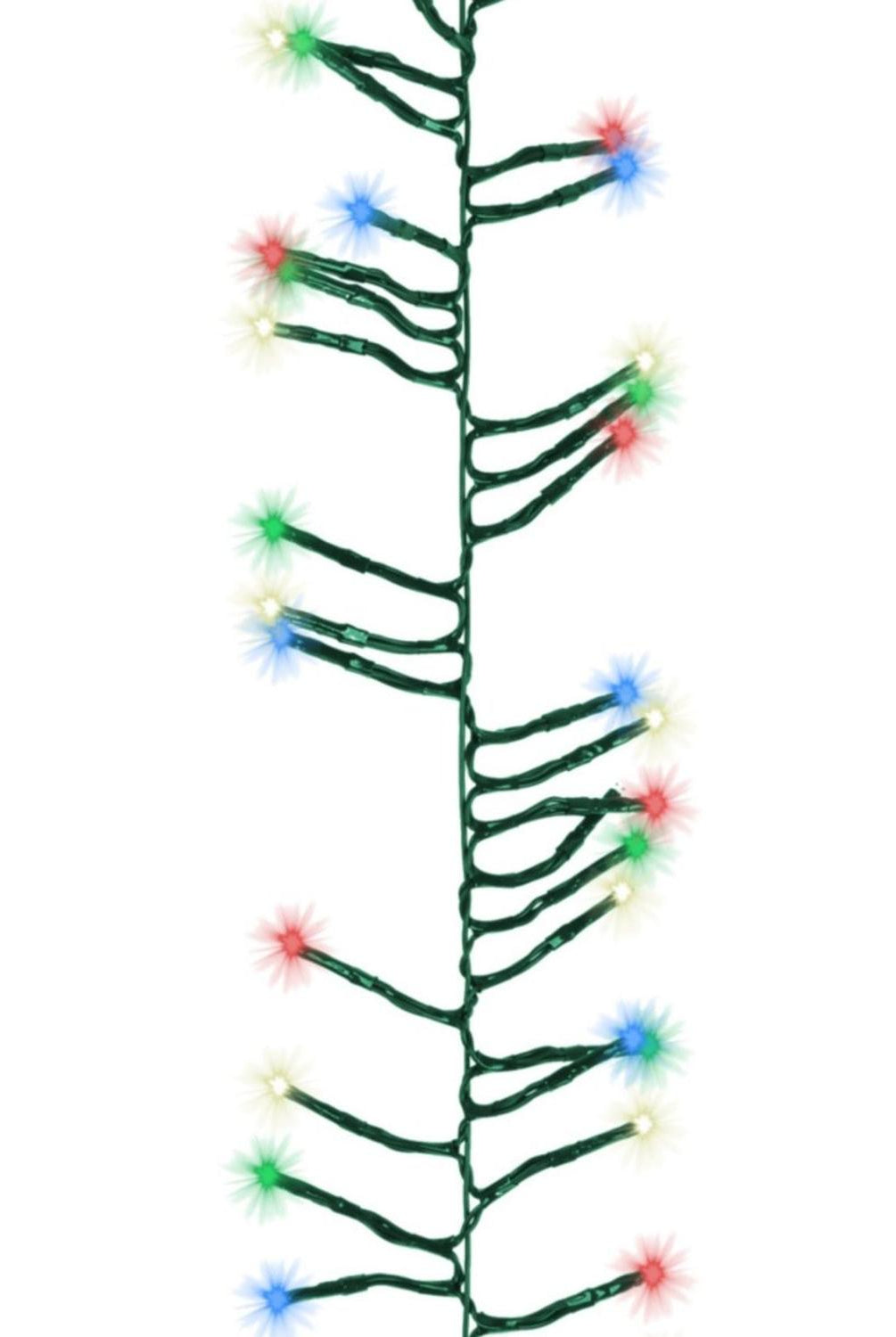 Shop For 24' Twinkle Lights Green Wire: Mulit Color Lights