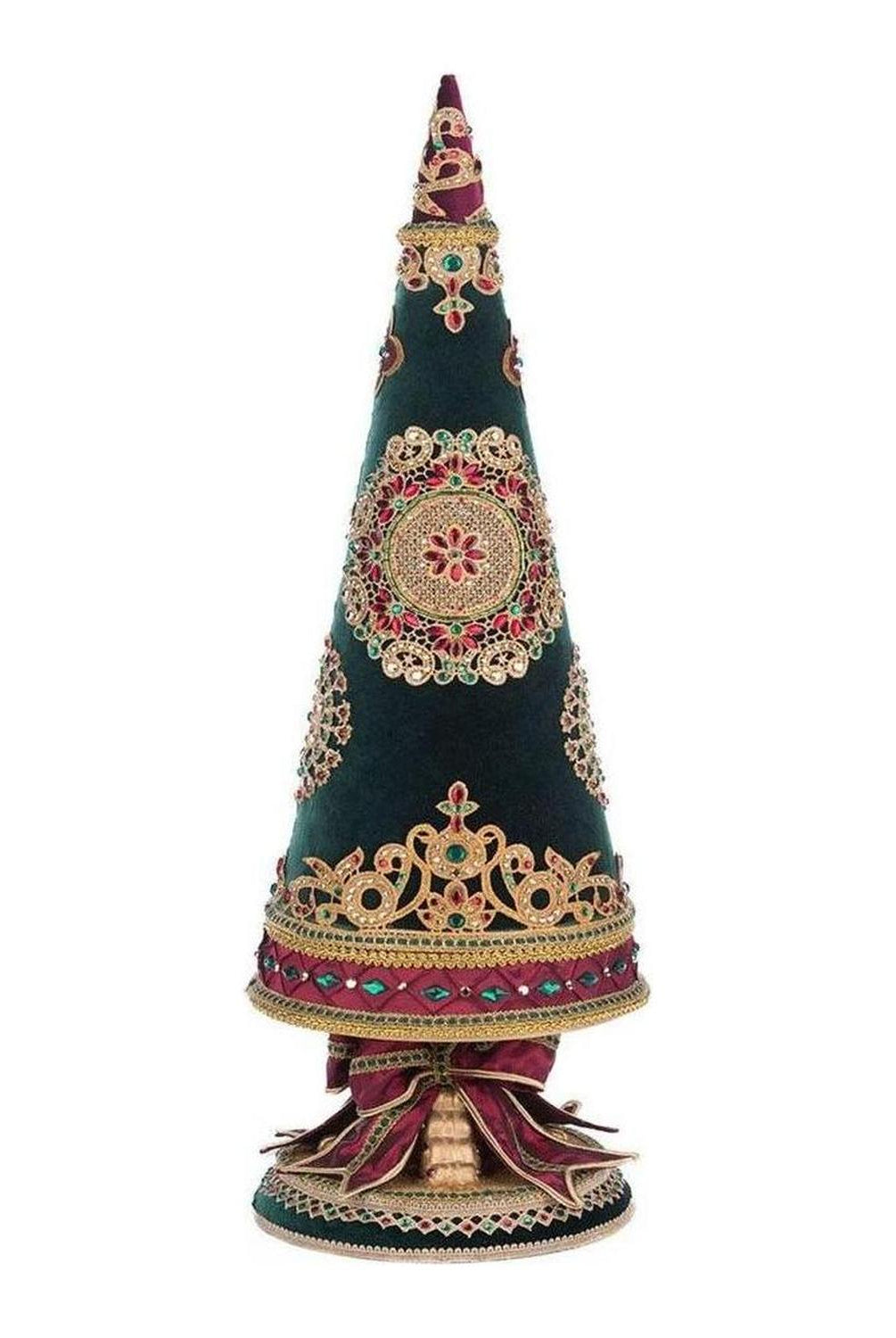 24.75" Christmas Castle Tabletop Tree