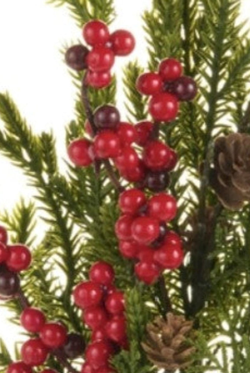 Shop For 24in Berry and Greenery Spray