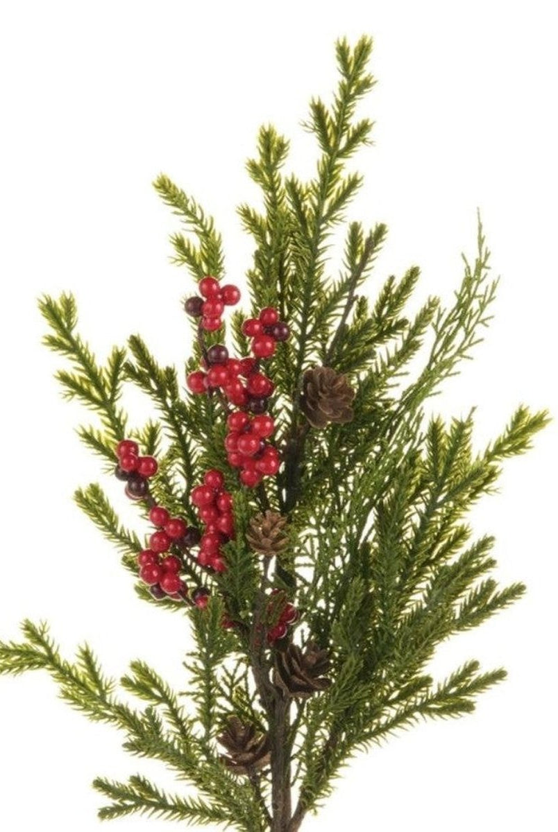 Shop For 24in Berry and Greenery Spray