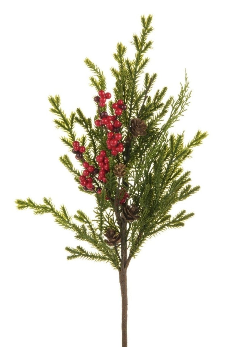 Shop For 24in Berry and Greenery Spray