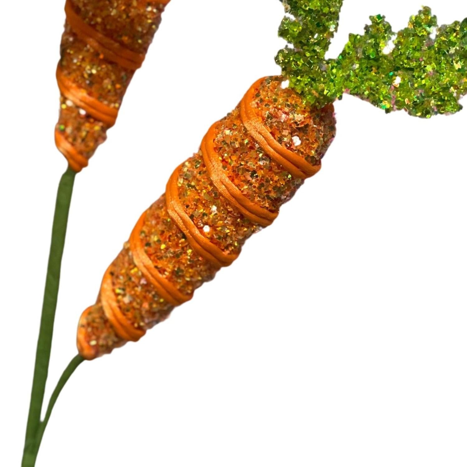 24in Frizzy Carrot Spray