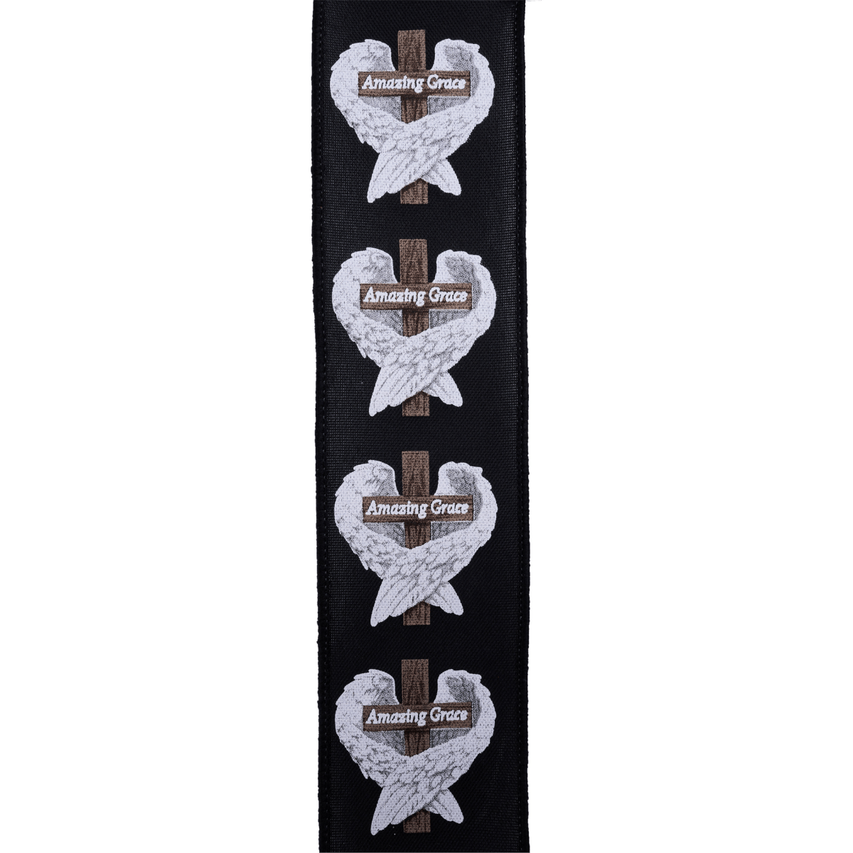 Shop For 2.5" Amazing Grace Wings Ribbon: Black (10 Yards)