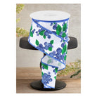 Shop For 2.5" Blueberry Ribbon: White (10 Yards)