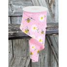 Shop For 2.5" Bumble Bee Daisy Ribbon: Light Pink (10 Yards) at Michelle's aDOORable Creations