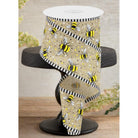 Shop For 2.5" Bumble Bee Royal Stripe Ribbon: Beige (10 Yards)