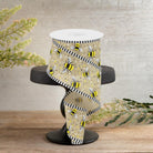 Shop For 2.5" Bumble Bee Royal Stripe Ribbon: Beige (10 Yards)