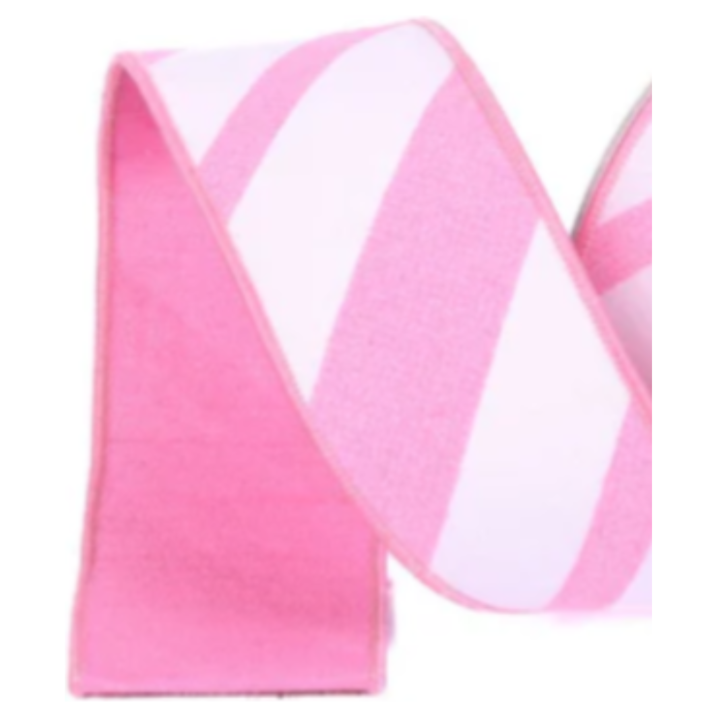 Shop For 2.5" Candy Gloss Striped Ribbon: Pink (10 Yards)