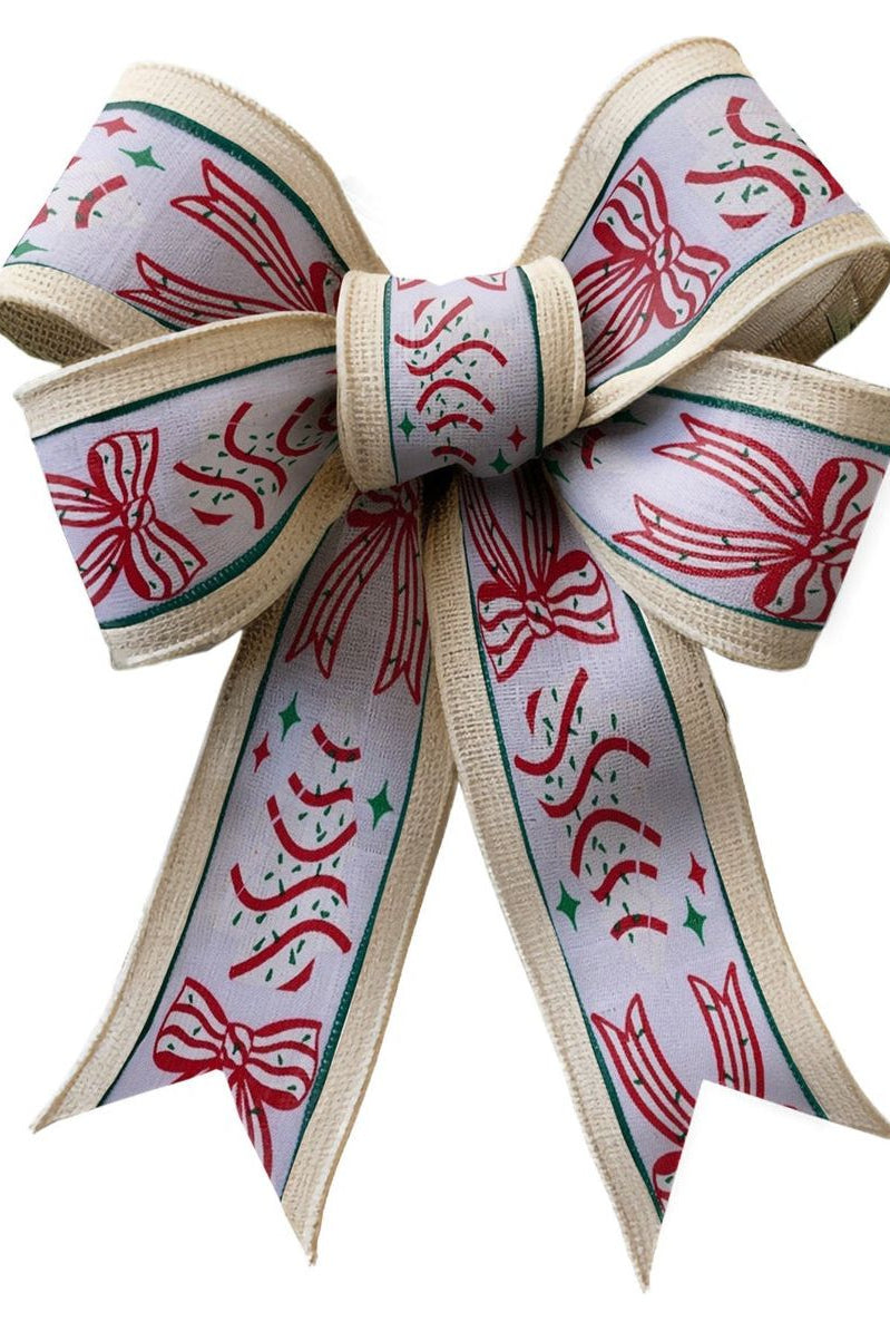 Shop For 2.5" Candy Tree Bow Ribbon: White (10 Yards)