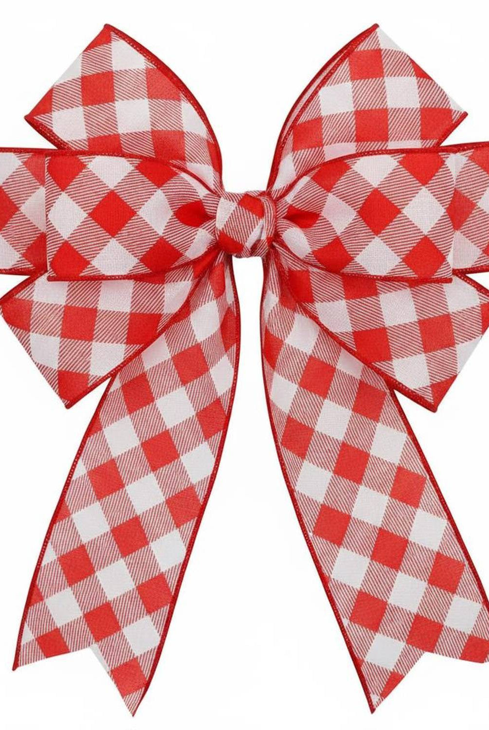 Shop For 2.5" Check and Diagonal Stripe Royal Ribbon: Red (10 Yards)