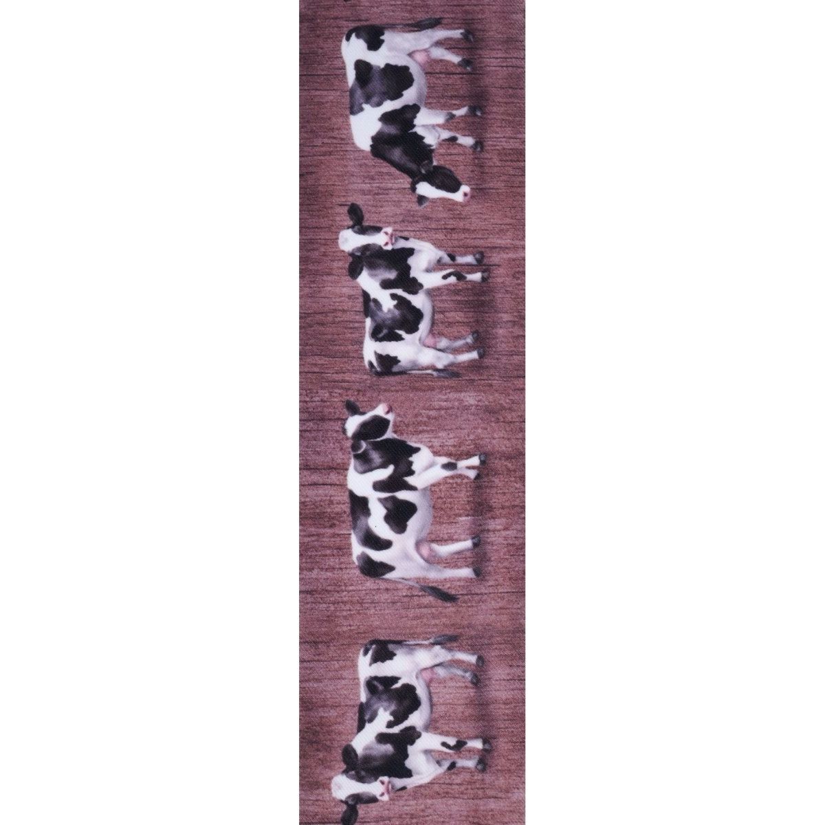 Shop For 2.5" Cow Ribbon: Brown (10 Yards) at Michelle's aDOORable Creations