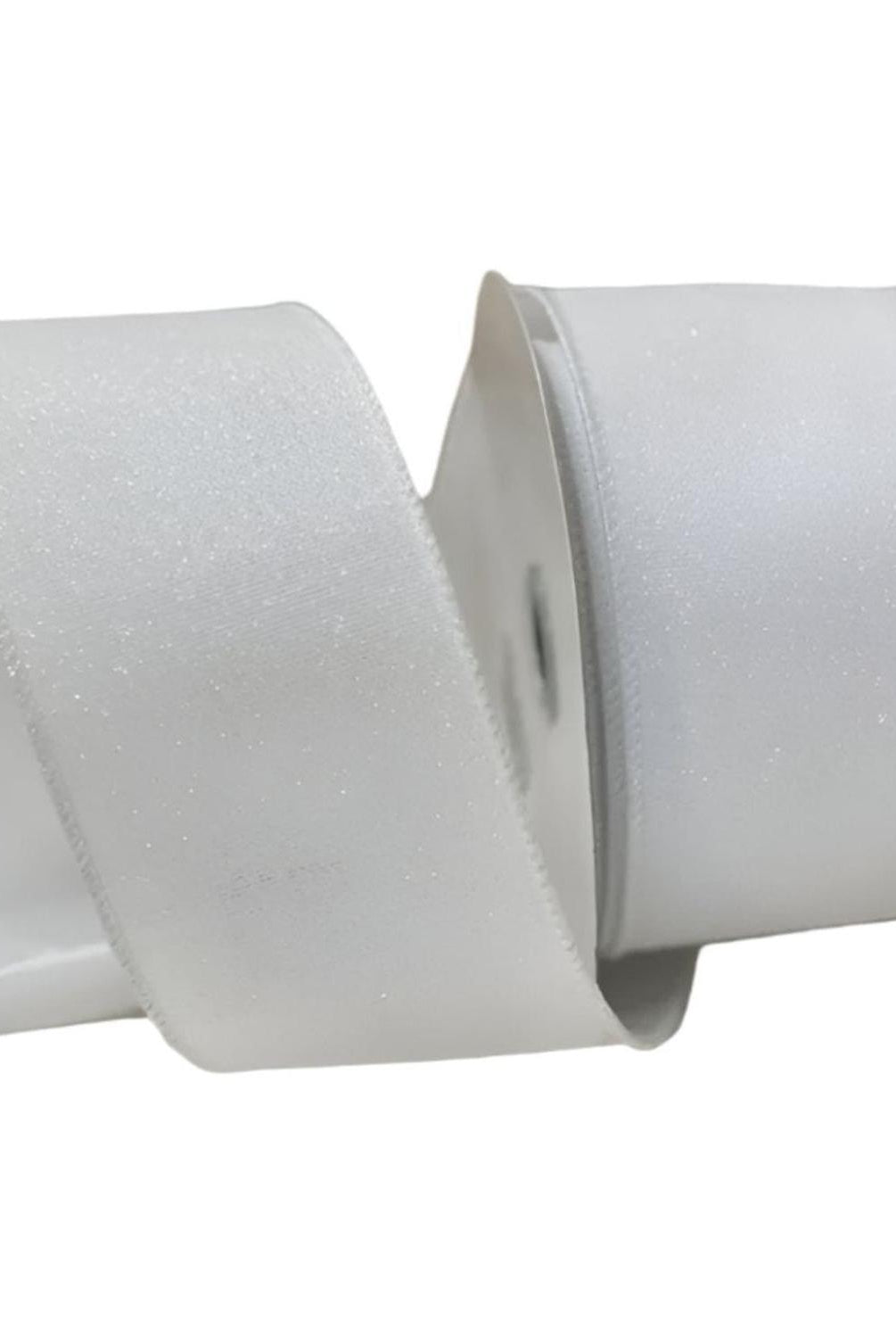 Shop For 2.5" Crystal Shine Ribbon: White (10 Yards)