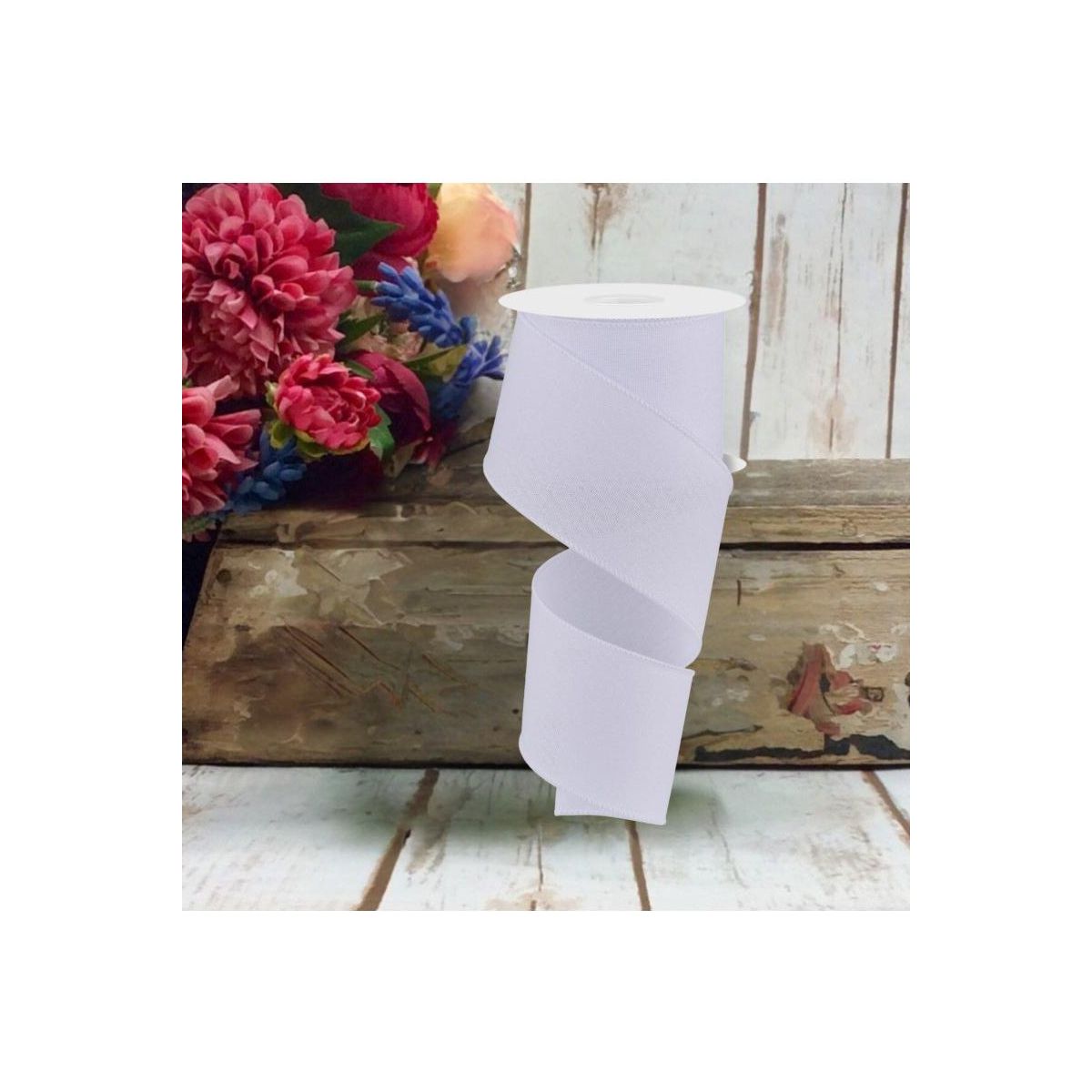 Shop For 2.5" Crystal Shine Ribbon: White (10 Yards)