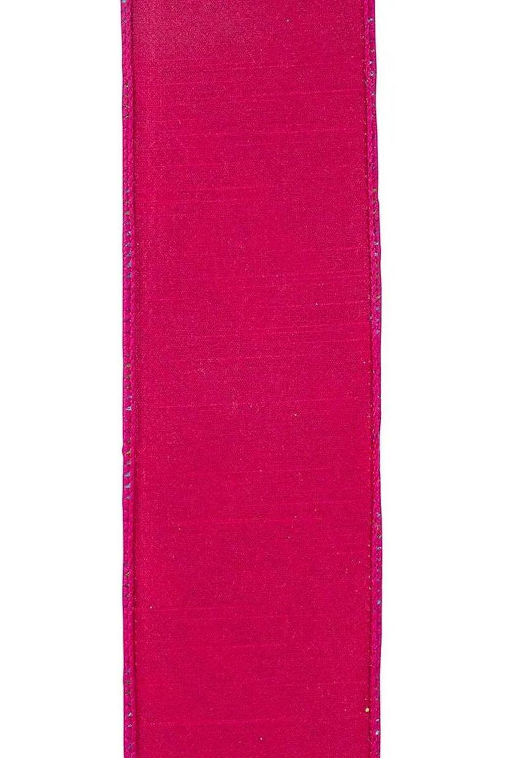 2.5" Deluxe Bright Plaid Ribbon: Fuchsia (5 Yards)