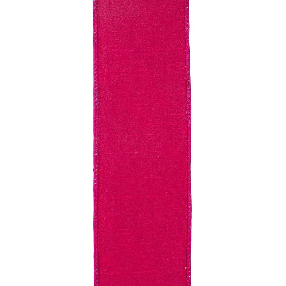 Shop For 2.5" Deluxe Bright Plaid Ribbon: Fuchsia (5 Yards)