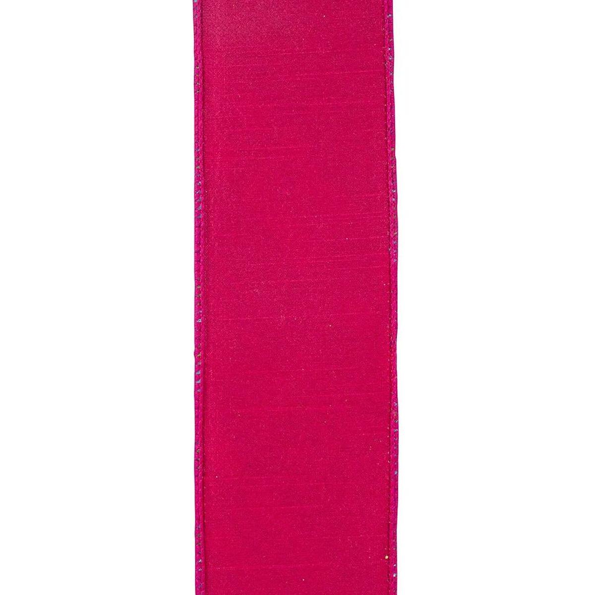 Shop For 2.5" Deluxe Bright Plaid Ribbon: Fuchsia (5 Yards)