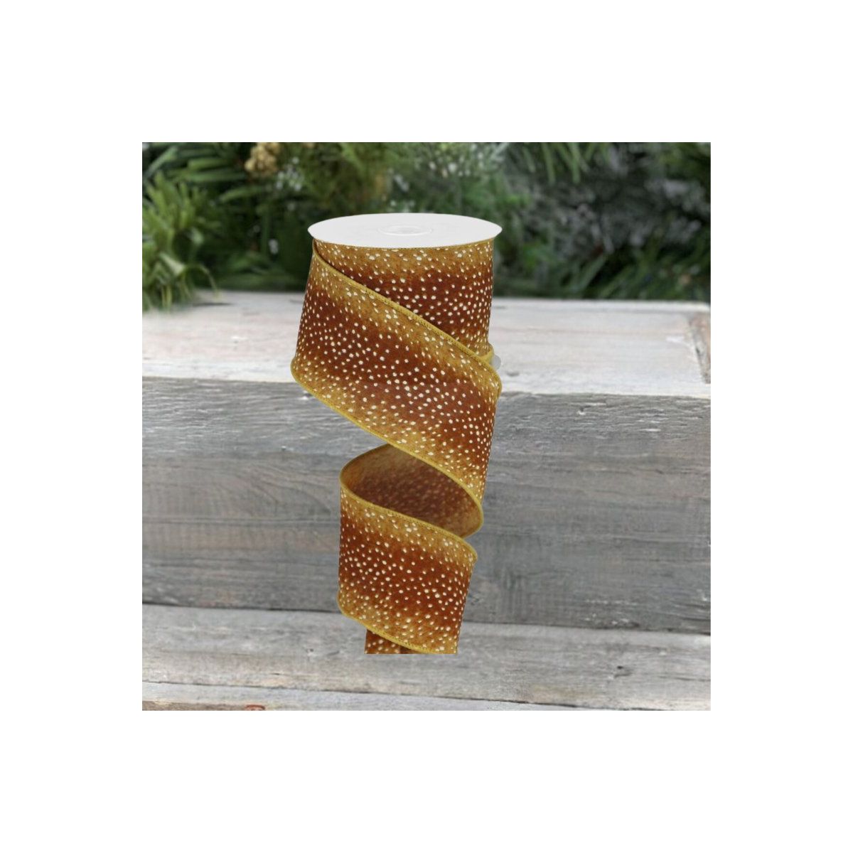 Shop For 2.5" Faux Deer Fur Ribbon (10 Yards)