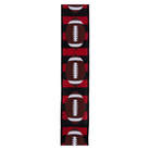 Shop For 2.5" Footballs on Royal Ribbon: Red/Black (10 Yards)