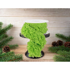 Shop For 2.5" Furry Ribbon: Lime Green (10 Yards) at Michelle's aDOORable Creations