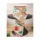 Shop For 2.5" Gingerbread Cookies Ribbon: White (10 Yards)