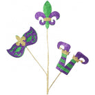 Shop For 25" Glitter Eva Mardi Gras Spray