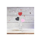 Shop For 25" Glitter Pattern Hearts Spray