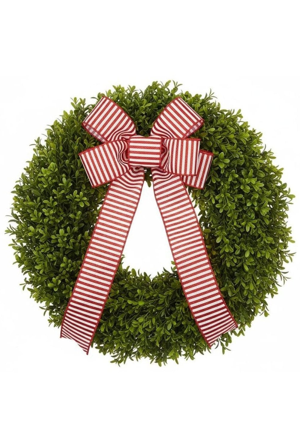 Shop For 2.5" Glitter Stripe Canvas Ribbon: White & Red (10 Yards)