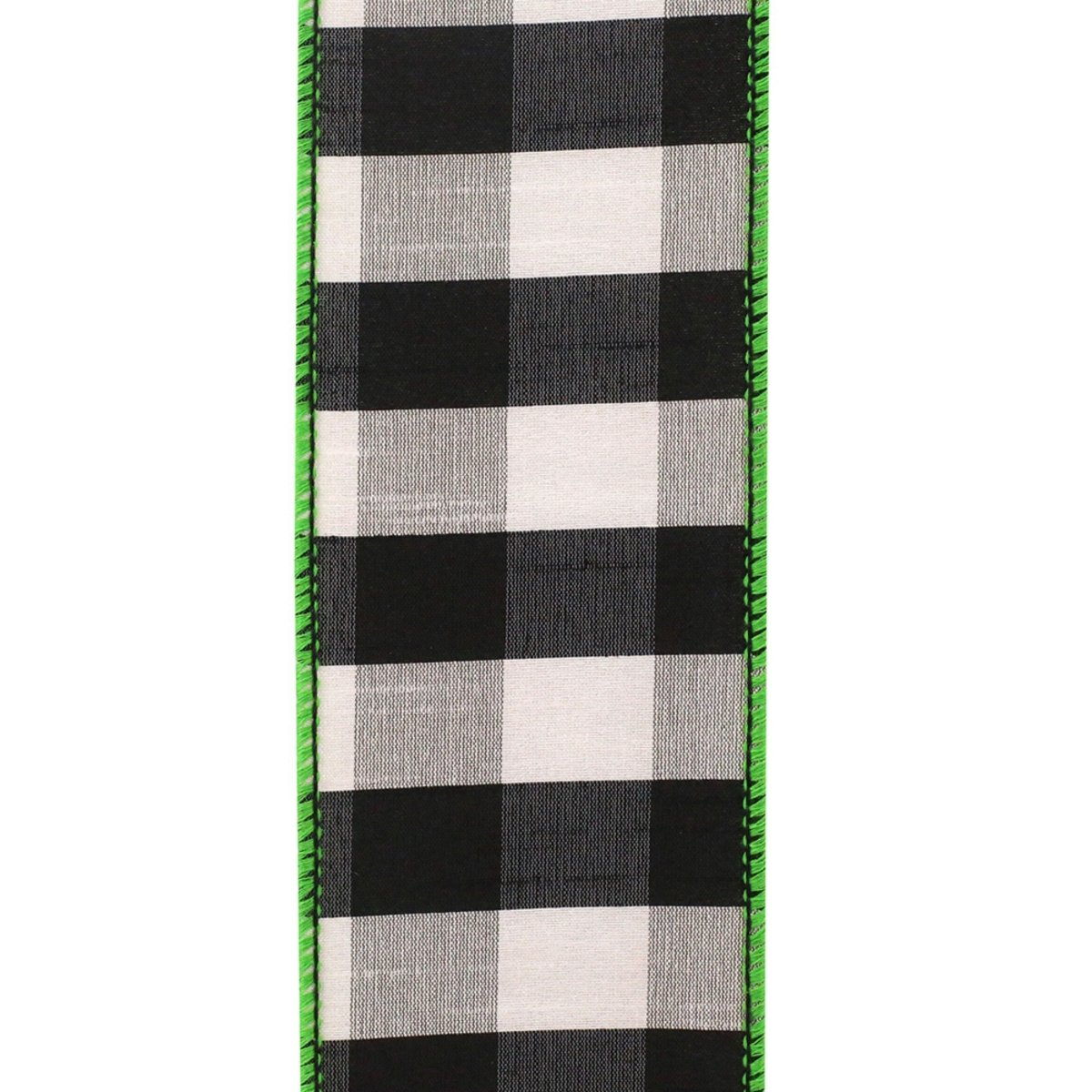 Shop For 2.5" Grand Check Ribbon: Black/White (10 Yards)