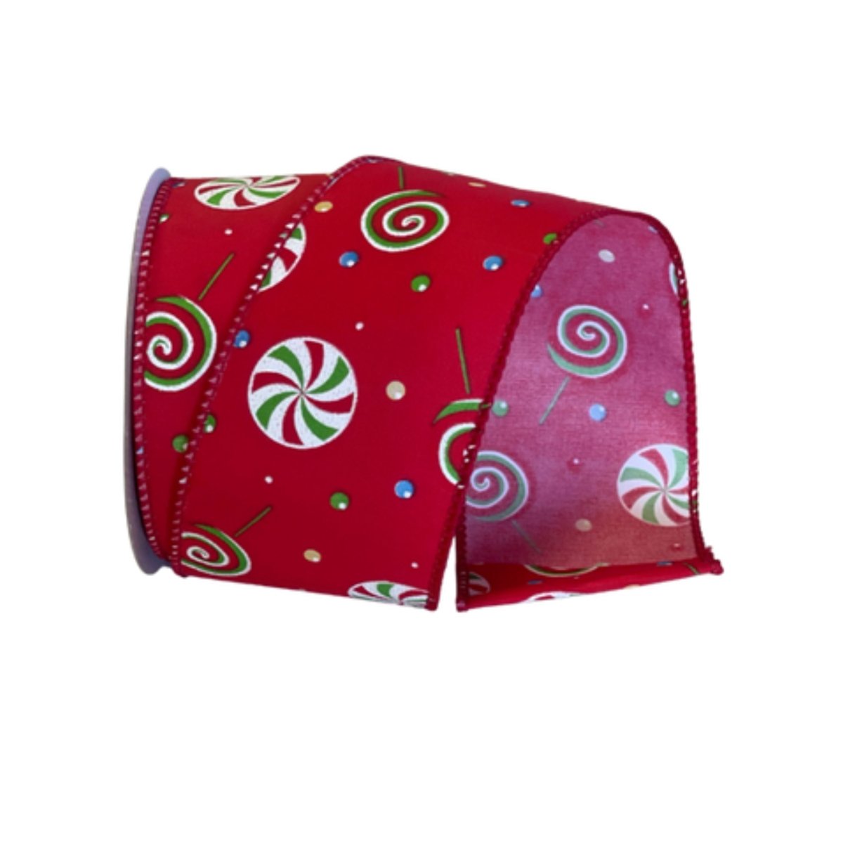 Shop For 2.5" Hard Candy Ribbon: Red (10 Yards)