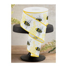 Shop For 2.5" Honey Bee Royal Ribbon: White (10 Yards)