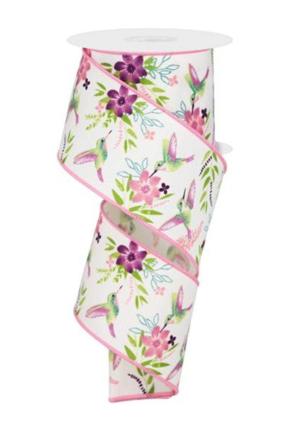 Shop For 2.5" Hummingbirds Ribbon: Ivory (10 Yards)